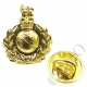 Royal Marines Lapel Pin Badge (Cap Badge Style) (Metal / Enamel)